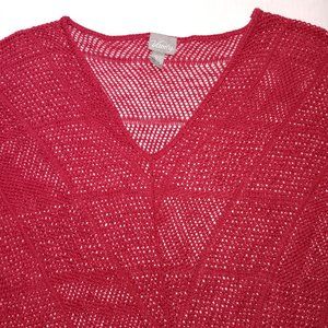 VANITY OPEN KNIT TOP